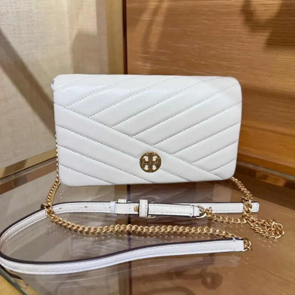 NEW‼️Tory Burch Willa Chevron Wallet Crossbody 188151 $420